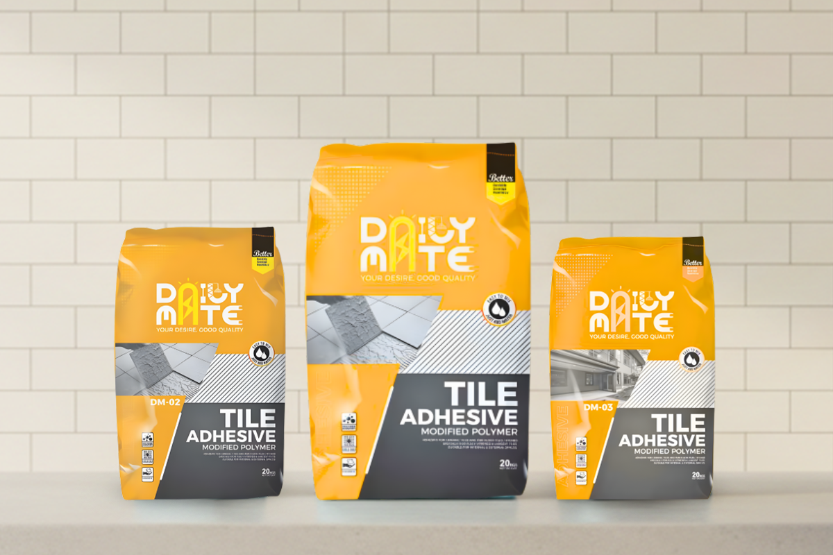 dailymate tile adhesive banner